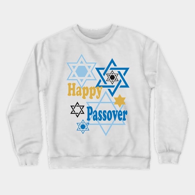 Happy Passover Crewneck Sweatshirt by PeppermintClover